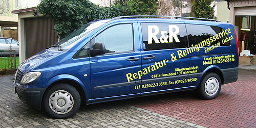 Fahrzeugbeschriftung