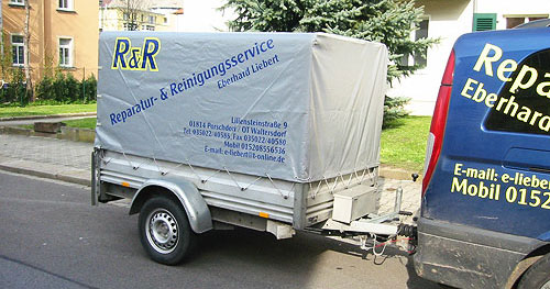 Planenbeschriftung