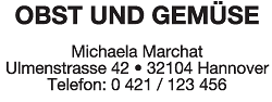 Beispiel 2 – herkömmlich